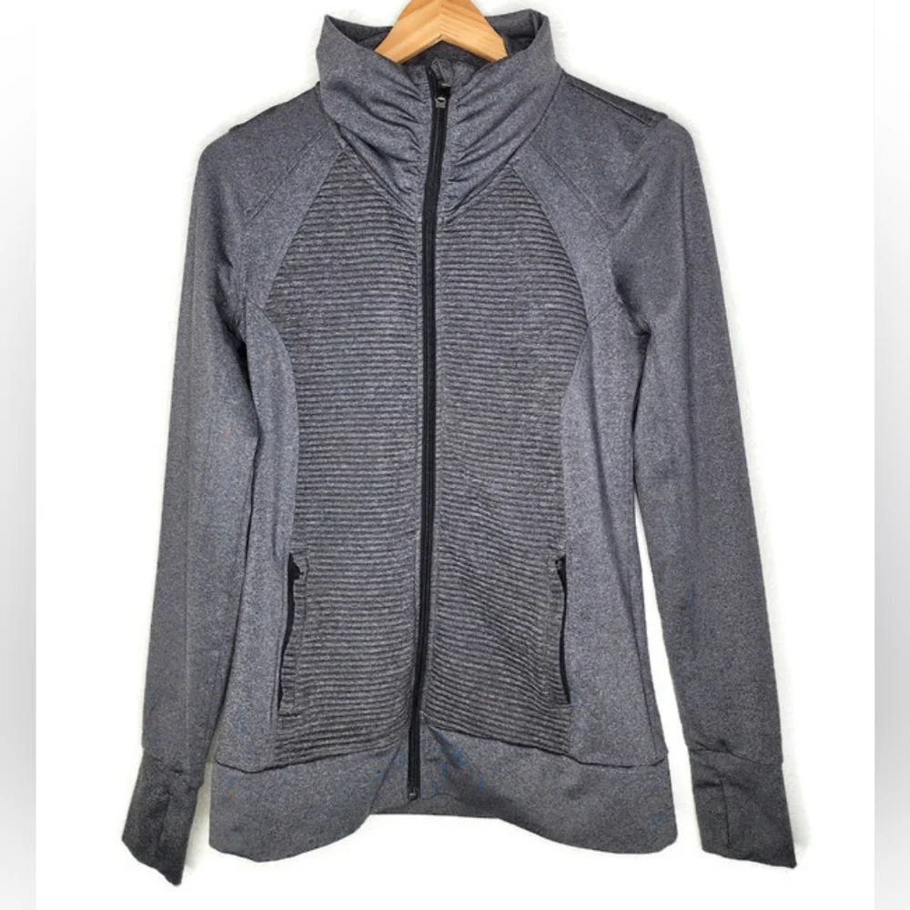 Athleta Stretch and Release Jacket in Grey Size S - Picture 2 of 9